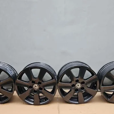 Jante aliaj R16 BORBET SKODA OCTAVIA II 2004-2013, vedere frontata