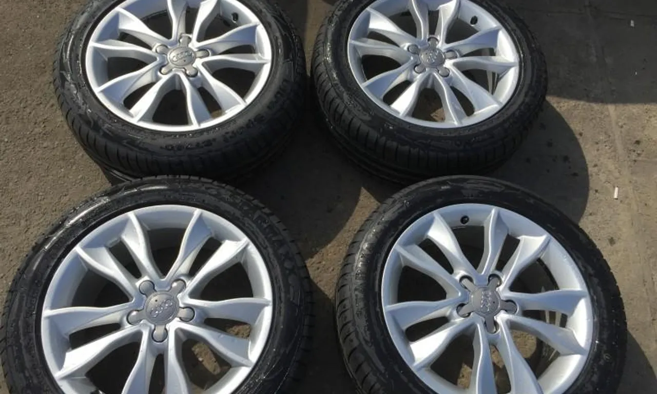 Jante cu anvelope vara NOI! AUDI A4 B7 2004-2009