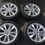 Jante cu anvelope vara NOI! AUDI A4 B7 2004-2009, vedere frontata