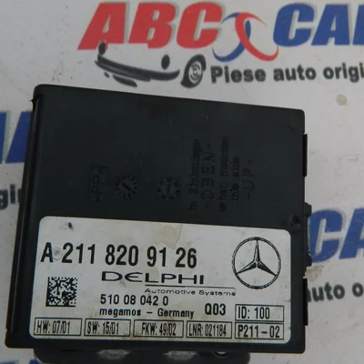 Modul alarma MERCEDES S-CLASS 1998-2005 A2118209126, vedere frontata