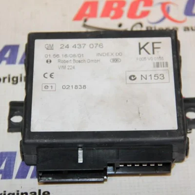 Modul confort OPEL ZAFIRA A 1999-2006 24437076KF, vedere frontata