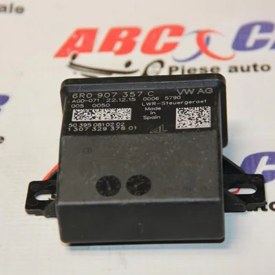 Modul control far VOLKSWAGEN TRANSPORTER T6 2015-2024 6R0907357C, vedere frontata