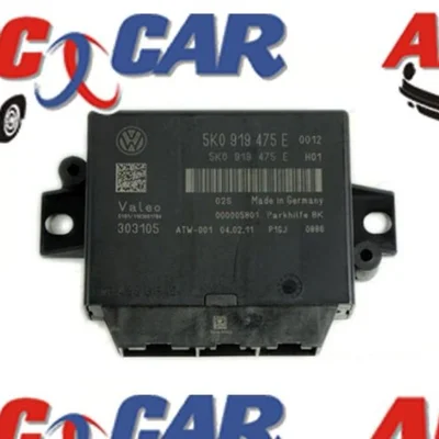 Modul senzori parcare VOLKSWAGEN GOLF VAN VI Variant 2009-2014 5K0919475E, vedere frontata