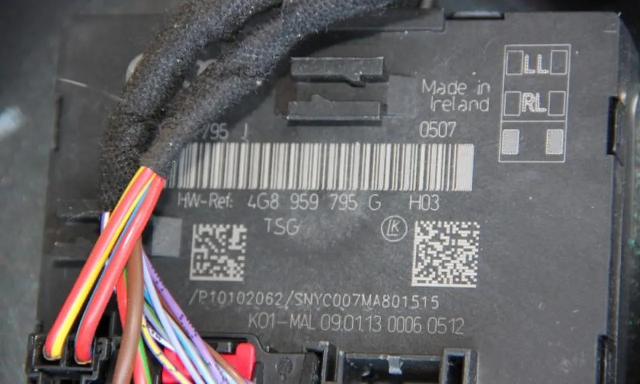 Modul usa stanga spate AUDI A6 Allroad C7 2012-2018