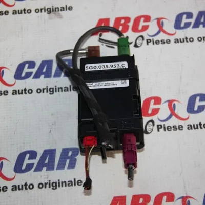 Modul USB VOLKSWAGEN CADDY ALLTRACK IV 2015-2020 5G0035953C, vedere frontata