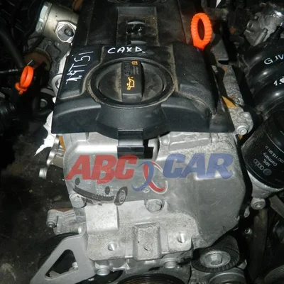 Motor complet SKODA OCTAVIA II 2004-2013 CAXD, vedere frontata