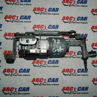 Motoras ansamblu stergatoare stanga VOLKSWAGEN GOLF PLUS V 2004-2013 5M0955119D, vedere frontata