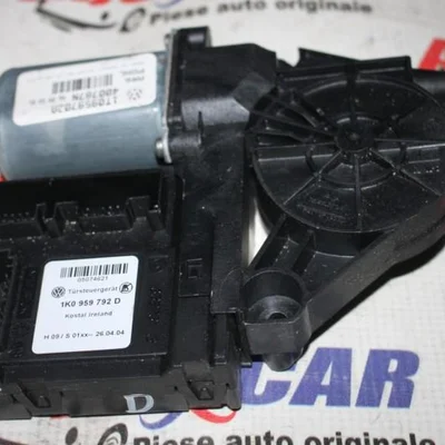 Motoras geam dreapta fata VOLKSWAGEN TOURAN 2003-2011 1T0959702A, vedere frontata