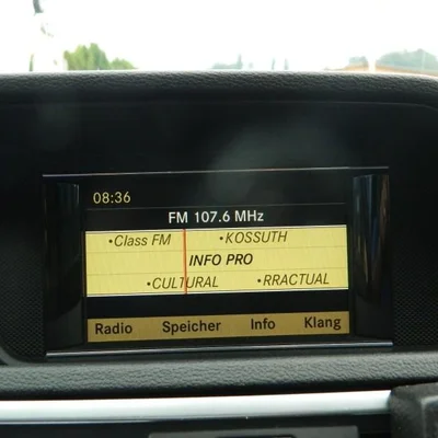 Navigatie MERCEDES E-CLASS 2009-2016, vedere frontata