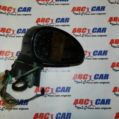Oglinda dreapta electrica cu semnalizare CITROEN C4 2004-2013, vedere frontata