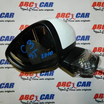 Oglinda stanga electrica cu semnalizare CITROEN C3 II 2009-2013, vedere frontata