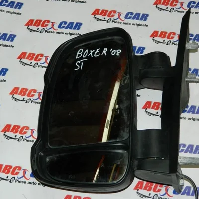 Oglinda stanga electrica PEUGEOT BOXER 1994-2002, vedere frontata