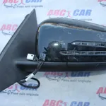 Oglinda stanga electrocromata, rabatabila electric cu 13 fire MERCEDES A-CLASS 2012-2018 A1768107116, vedere laterala