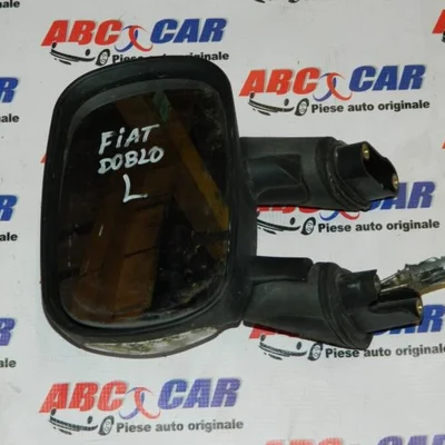 Oglinda stanga manuala FIAT DOBLO 2001-2005, vedere frontata