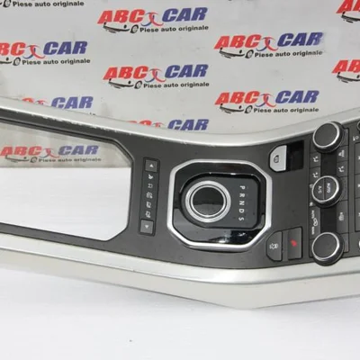 Ornament consola centrala Range Land Rover Range Rover Evoque 2011-2018 BJ32044E07AB LAND ROVER RANGE ROVER EVOQUE 2011-2019 BJ32044E07AB, vedere frontata