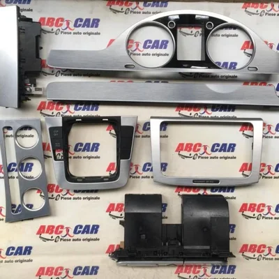 Ornamente bord din aluminiu VOLKSWAGEN PASSAT B6 Variant 2005-2011, vedere frontata