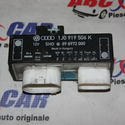 Releu ventilator radiator VOLKSWAGEN BORA I 1998-2013 1J0919506K, vedere frontata