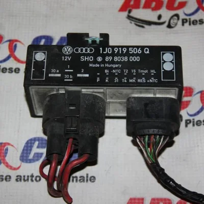 Releu ventilator radiator VOLKSWAGEN BORA I 1998-2013 1J0919506Q, vedere frontata