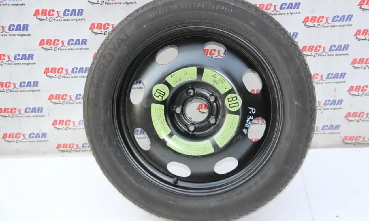 Roata de rezerva slim R18 PEUGEOT 3008 2009-2017
