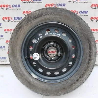 Roata rezerva R15 RENAULT CLIO III 2005-2014, vedere frontata