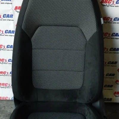 Scaun sofer electric material + piele alcantara VOLKSWAGEN PASSAT B7 2010-2014, vedere frontata
