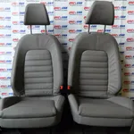 Scaune fata electrice piele VOLKSWAGEN PASSAT B7 2010-2014, vedere frontata