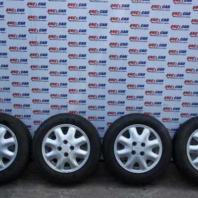 Set jante aliaj R14 OPEL CORSA C 2000-2009, vedere frontata