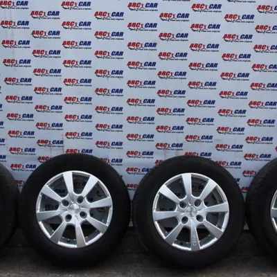 Set jante aliaj R14 RENAULT CLIO II 1998-2016, vedere frontata