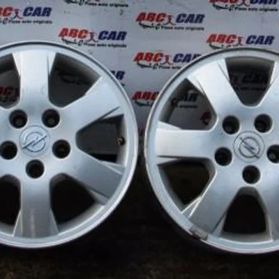 Set jante aliaj R15 OPEL ASTRA G 1998-2009 INTRA 62505, vedere frontata