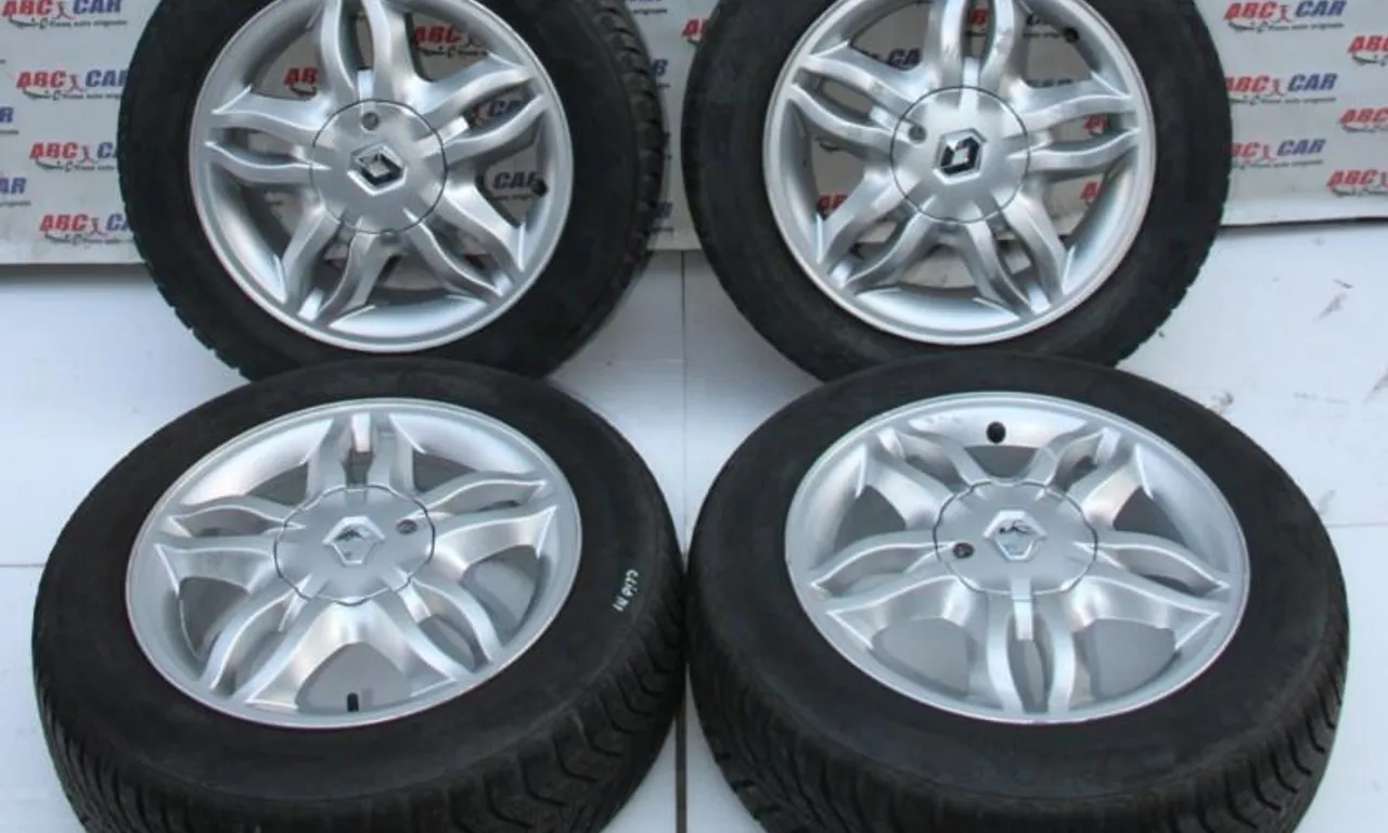 Set jante aliaj R15 RENAULT CLIO III 2005-2014