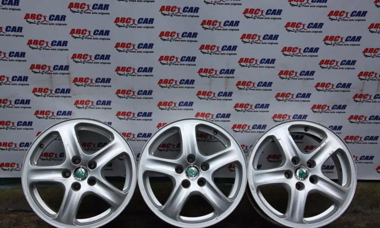 Set jante aliaj R15 SKODA OCTAVIA I 1996-2010