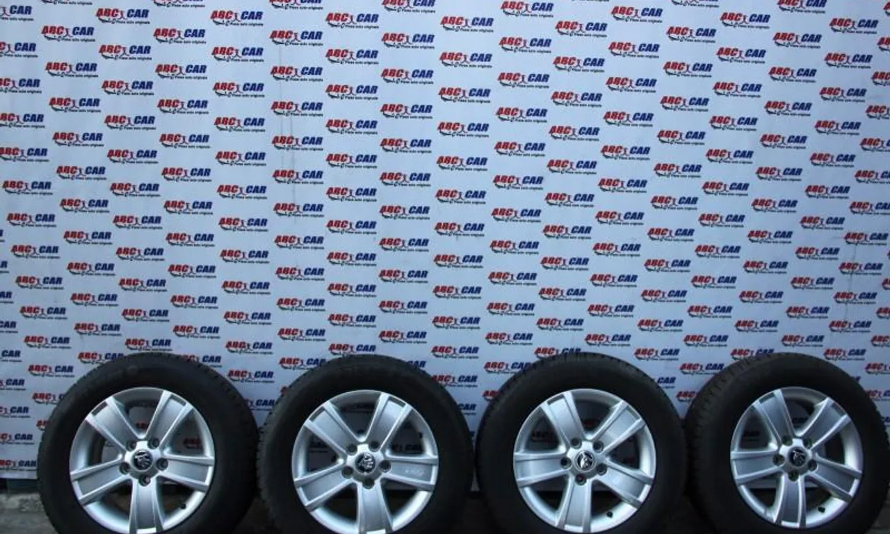 Set jante aliaj R15 SKODA OCTAVIA II 2004-2013