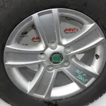 Set jante aliaj R15 SKODA OCTAVIA II 2004-2013 1Z0601025S, vedere laterala