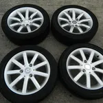 Set jante aliaj R15 SMART FORTWO 2004-2007, vedere laterala