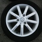 Set jante aliaj R15 SMART FORTWO 2004-2007, vedere laterala