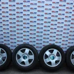Set jante aliaj R15 VOLKSWAGEN BORA I 1998-2013 1J0601025B, vedere frontata
