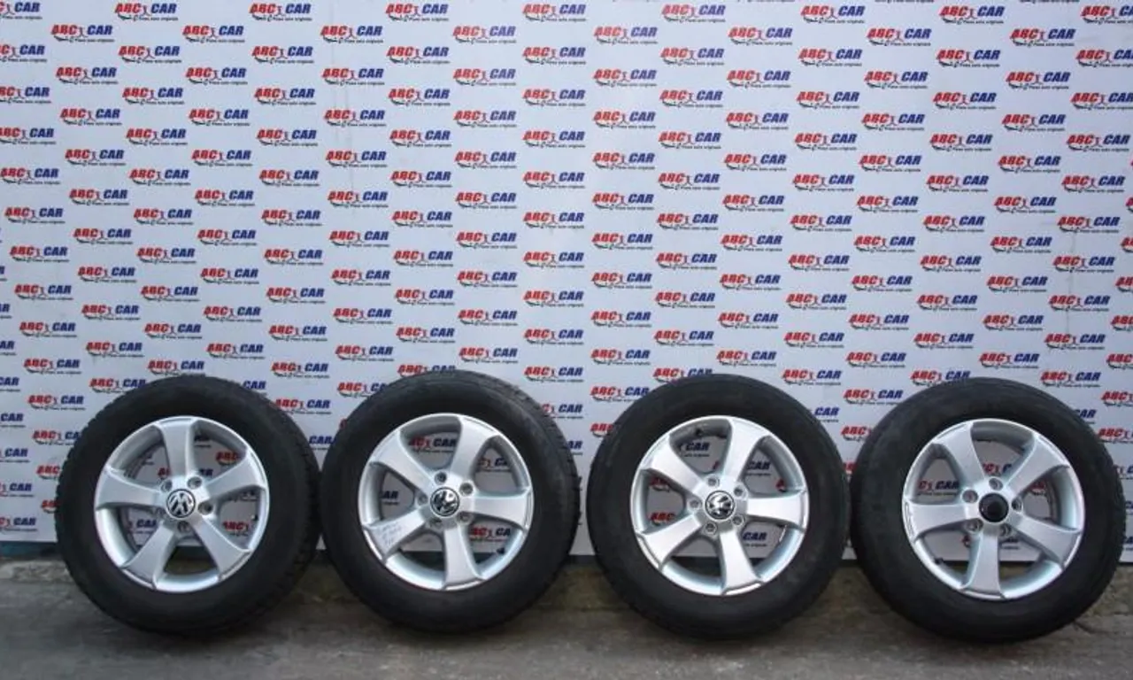 Set jante aliaj R15 VOLKSWAGEN TOURAN 2003-2011