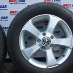 Set jante aliaj R15 VOLKSWAGEN TOURAN 2003-2011 1T1071495A, vedere laterala