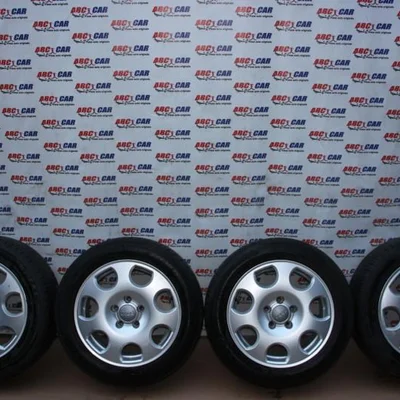 Set jante aliaj R16 AUDI A6 C5 1997-2005 4B0601025T, vedere frontata