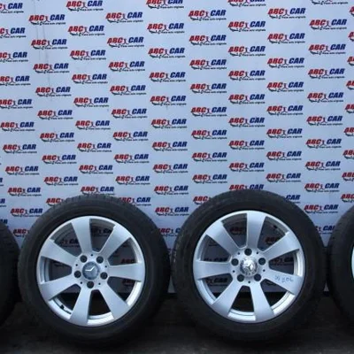 Set jante aliaj R16 MERCEDES C-CLASS 2007-2015 A2044011107, vedere frontata