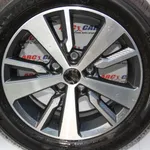 Set jante aliaj R16 NISSAN LEAF 2010-2017, vedere laterala