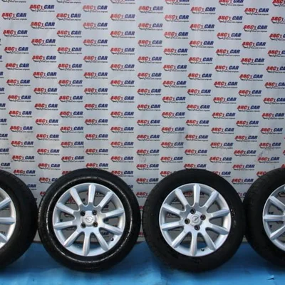 Set jante aliaj R16 OPEL ASTRA H 2004-2014, vedere frontata