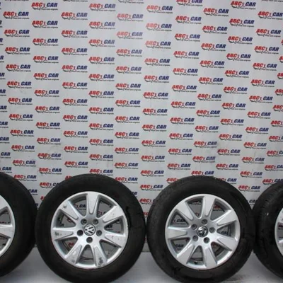 Set jante aliaj R16 VOLKSWAGEN PASSAT B6 2005-2011 3C0601025A, vedere frontata