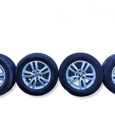 Set jante aliaj R16 VOLKSWAGEN TIGUAN 2007-2018 5N0601025R, vedere frontata