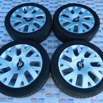 Set jante aliaj R17 CITROEN C4 2004-2013 9682258880, vedere frontata