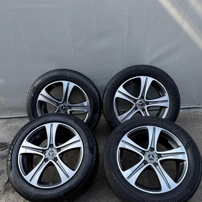 Set jante aliaj R17 MERCEDES E-CLASS 2016-2026 A2134011200, vedere frontata