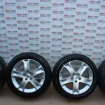 Set jante aliaj R17 PEUGEOT 407 SW 2004-2010 04322X, vedere frontata