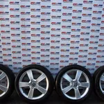 Set jante aliaj R17 SEAT LEON 2005-2013 1P0601025C, vedere frontata