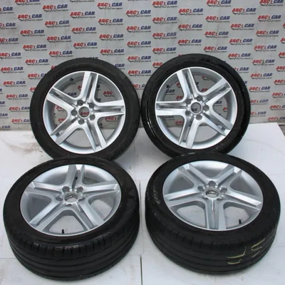 Set jante aliaj R17 SEAT LEON 2005-2013 5P0601025L, vedere frontata