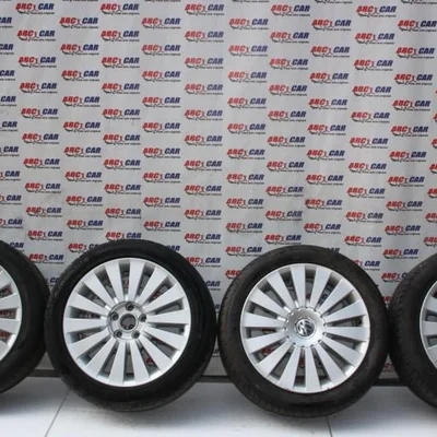 Set jante aliaj R17 VOLKSWAGEN PASSAT B6 2005-2011 3C0601025G, vedere frontata